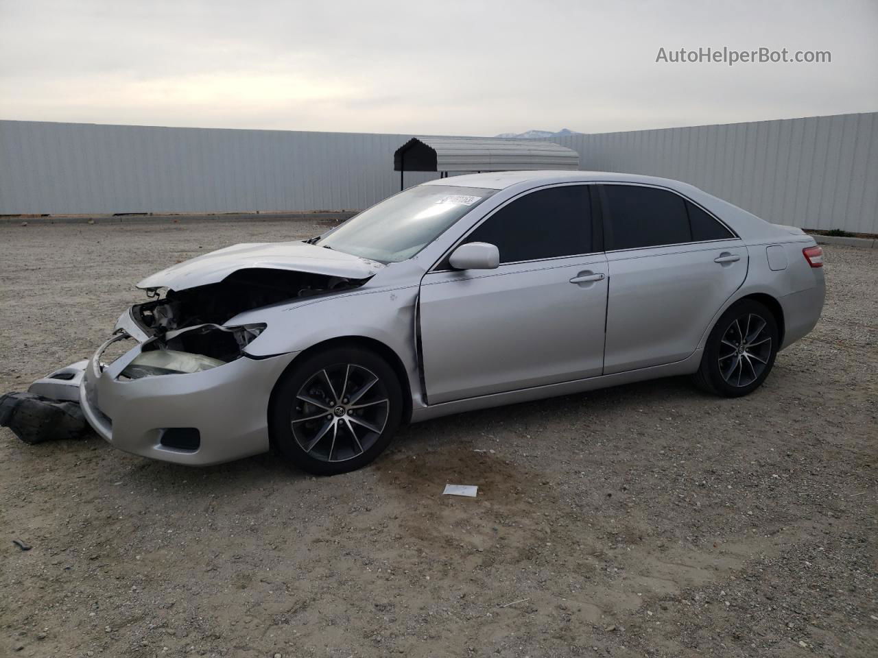 2011 Toyota Camry Base Silver vin: 4T1BF3EK9BU677722