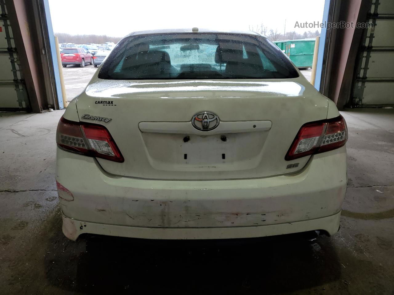 2011 Toyota Camry Base White vin: 4T1BF3EK9BU680524