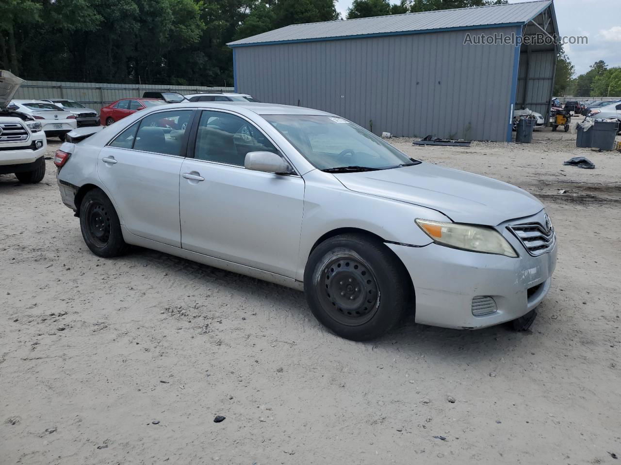 2011 Toyota Camry Base Silver vin: 4T1BF3EK9BU695315