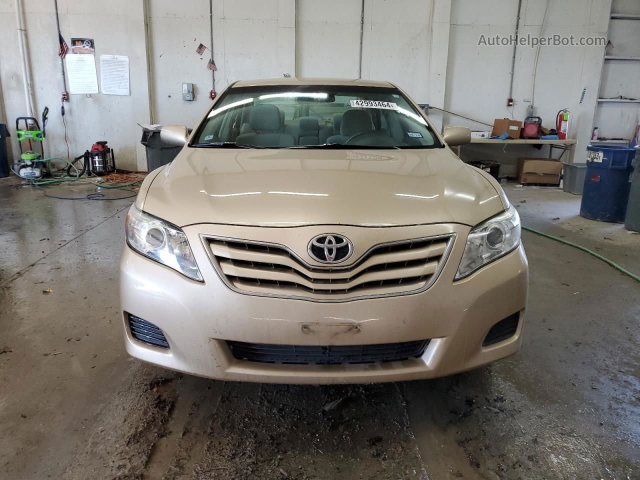 2011 Toyota Camry Base Beige vin: 4T1BF3EK9BU699140