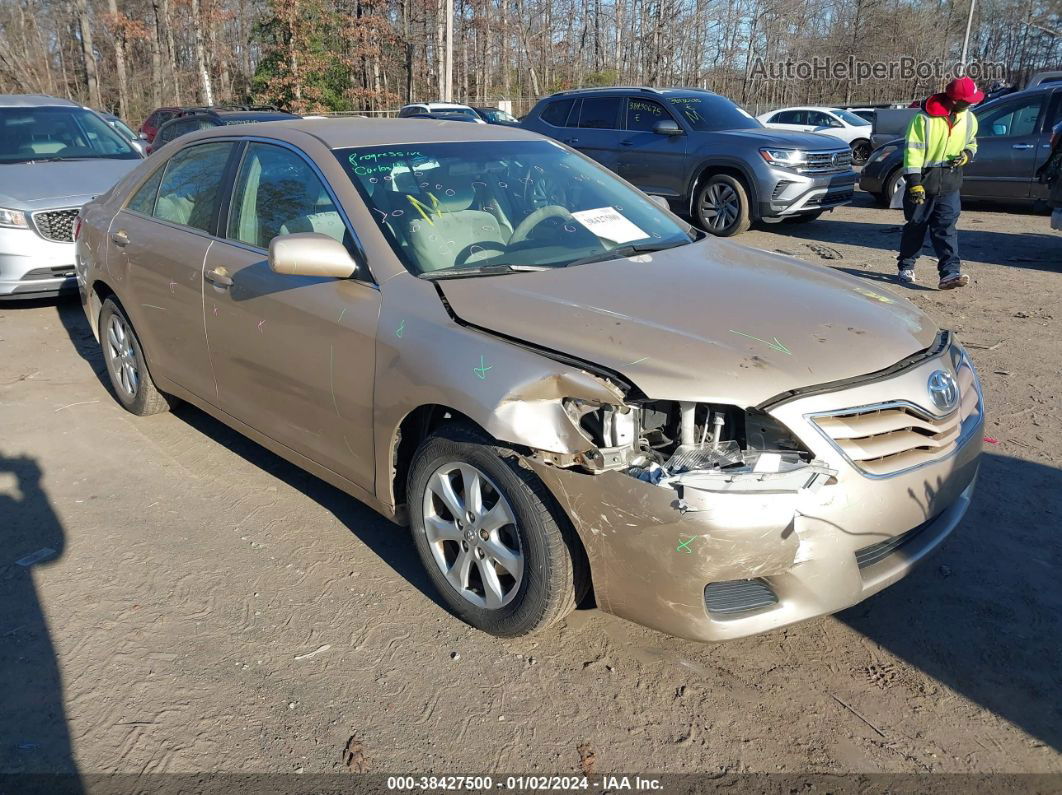 2011 Toyota Camry Le Gold vin: 4T1BF3EK9BU706362