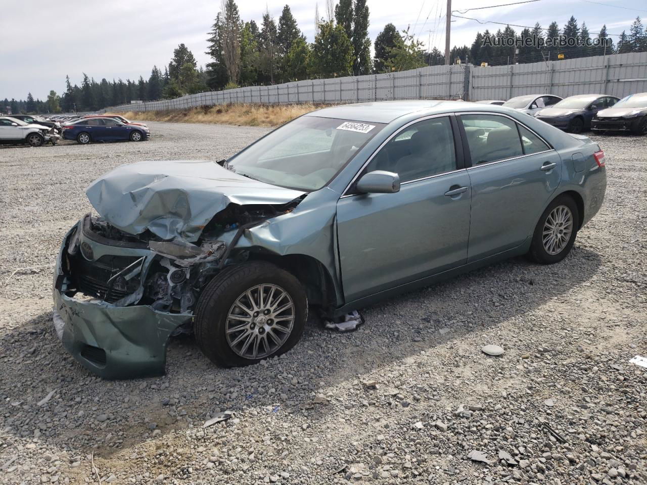 2011 Toyota Camry Base Teal vin: 4T1BF3EK9BU736154