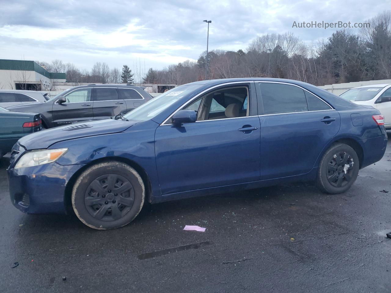 2011 Toyota Camry Base Blue vin: 4T1BF3EK9BU737451