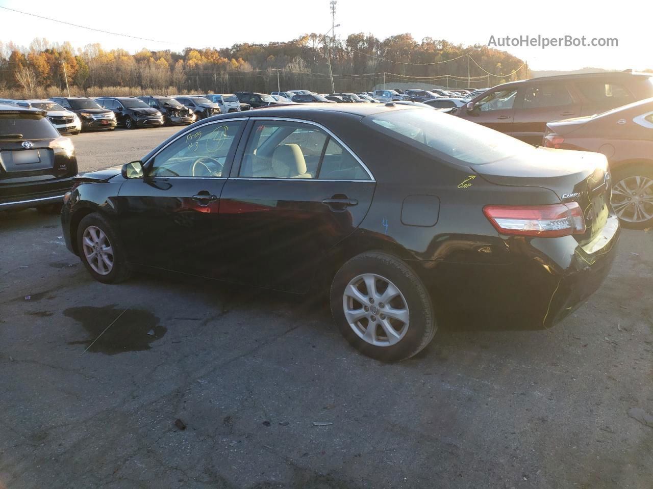 2011 Toyota Camry Base Black vin: 4T1BF3EK9BU760115