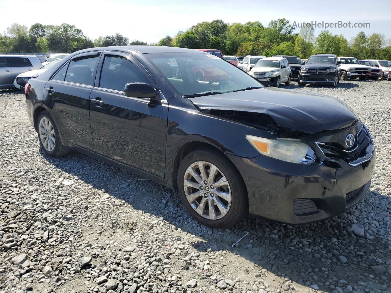 2011 Toyota Camry Base Черный vin: 4T1BF3EK9BU773432