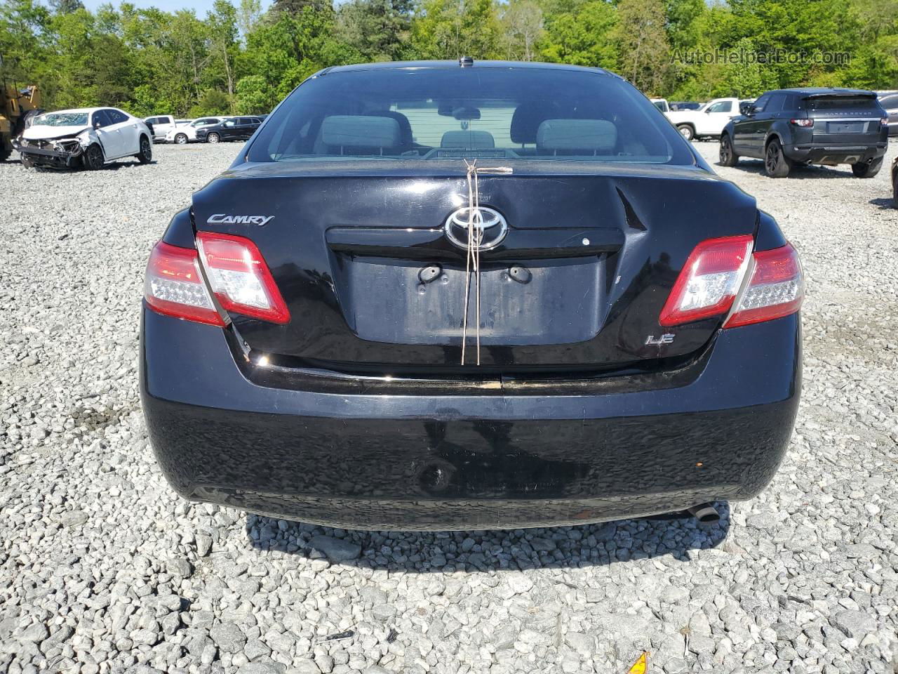 2011 Toyota Camry Base Black vin: 4T1BF3EK9BU773432