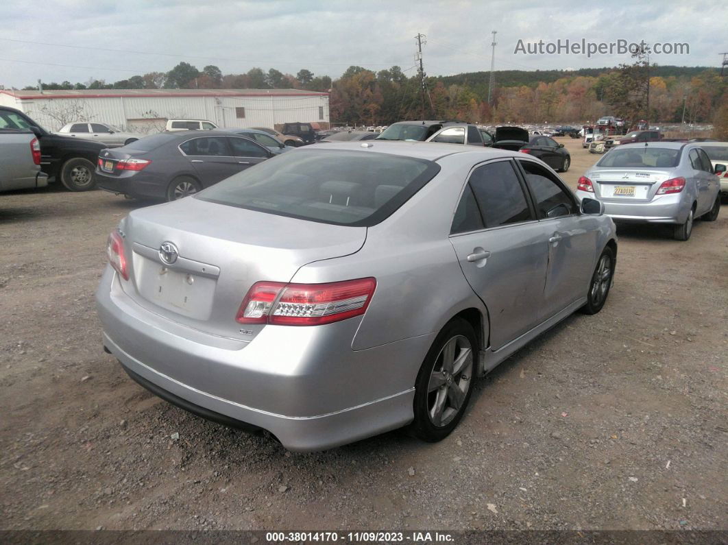 2011 Toyota Camry   Silver vin: 4T1BF3EKXBU144021