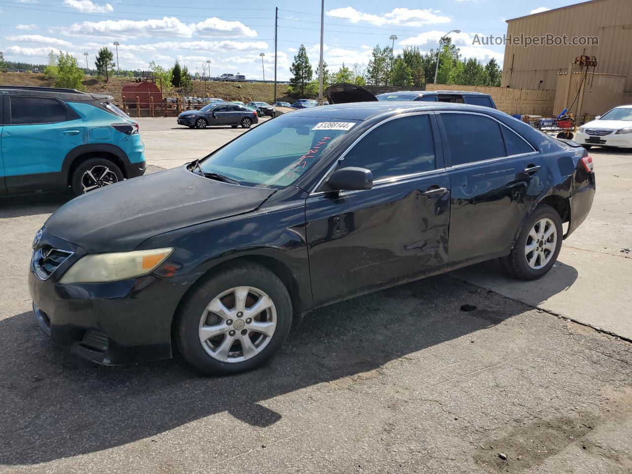 2011 Toyota Camry Base Black vin: 4T1BF3EKXBU192828