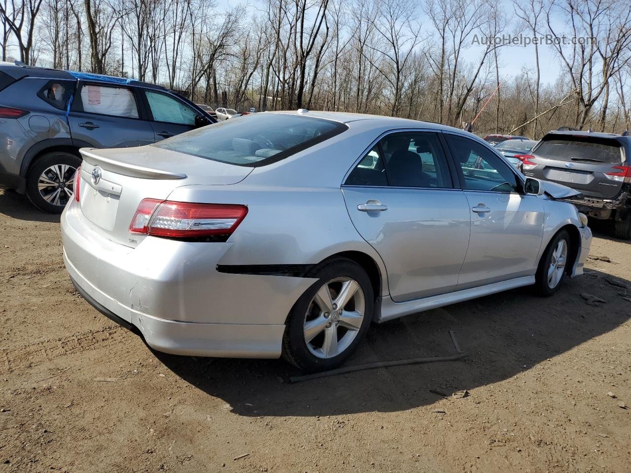 2011 Toyota Camry Base Silver vin: 4T1BF3EKXBU199553