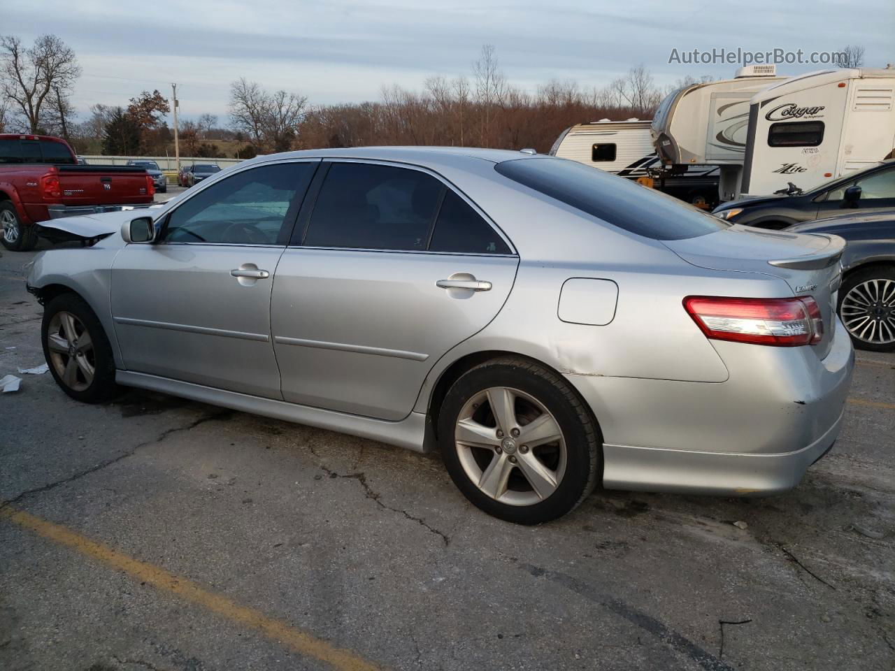 2011 Toyota Camry Base Silver vin: 4T1BF3EKXBU211636