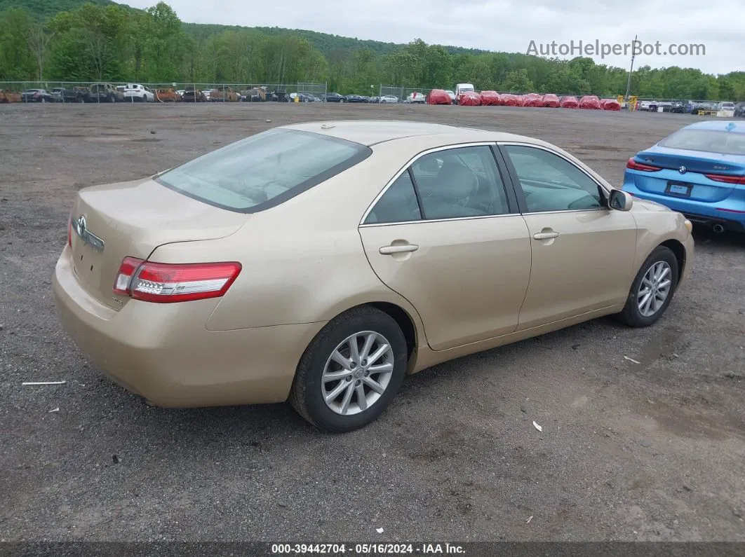 2011 Toyota Camry Xle Бежевый vin: 4T1BF3EKXBU225875