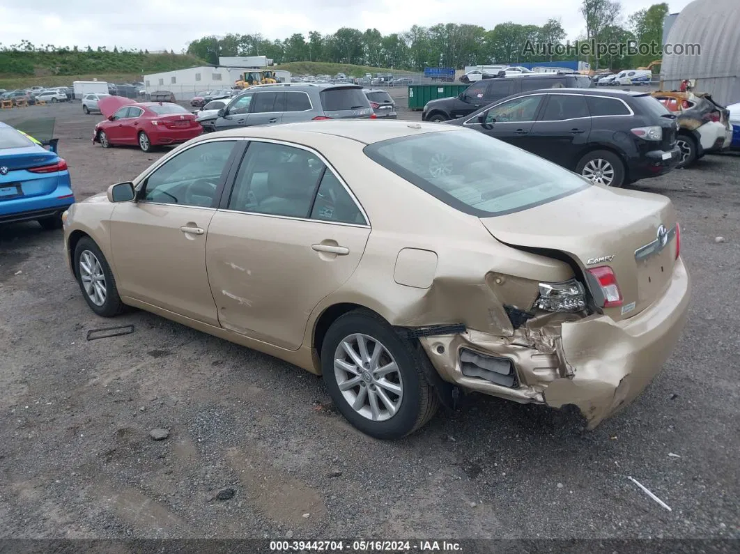 2011 Toyota Camry Xle Beige vin: 4T1BF3EKXBU225875