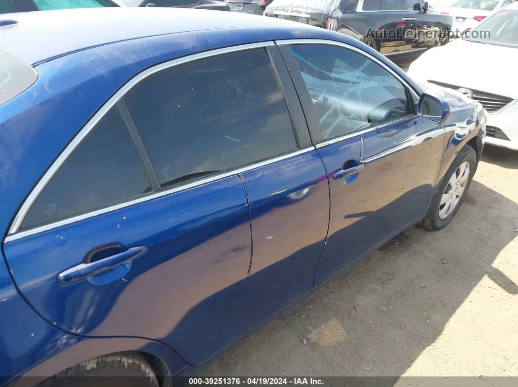 2011 Toyota Camry Le Blue vin: 4T1BF3EKXBU586085