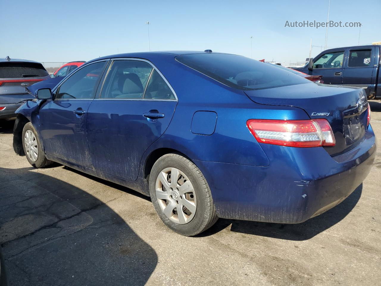 2011 Toyota Camry Base Blue vin: 4T1BF3EKXBU592887