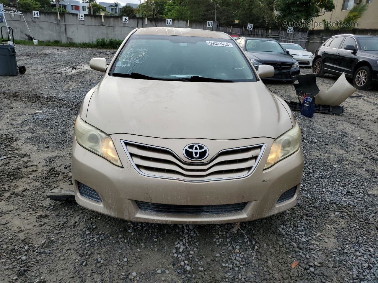 2011 Toyota Camry Base Gold vin: 4T1BF3EKXBU603144