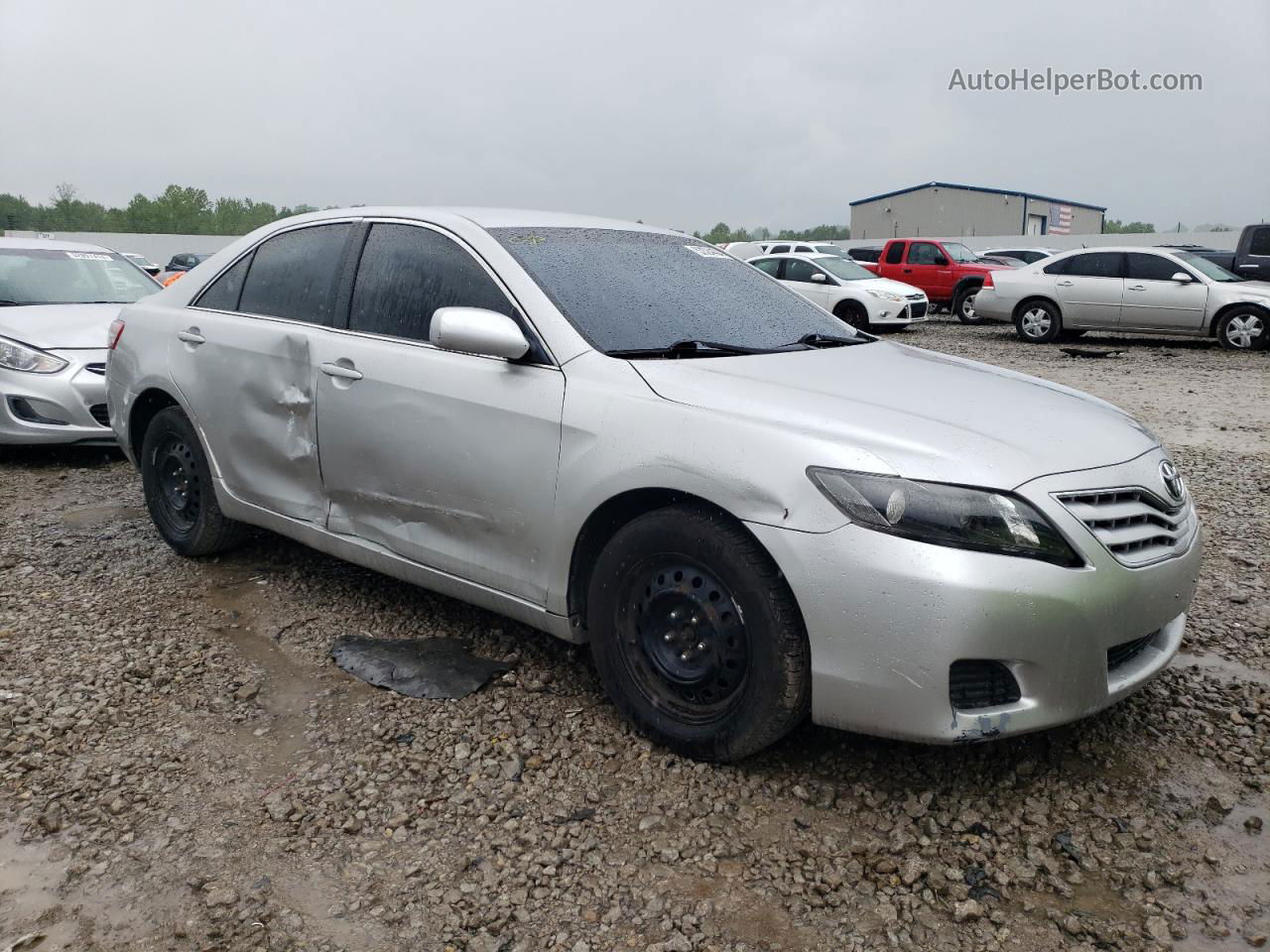 2011 Toyota Camry Base Silver vin: 4T1BF3EKXBU605525