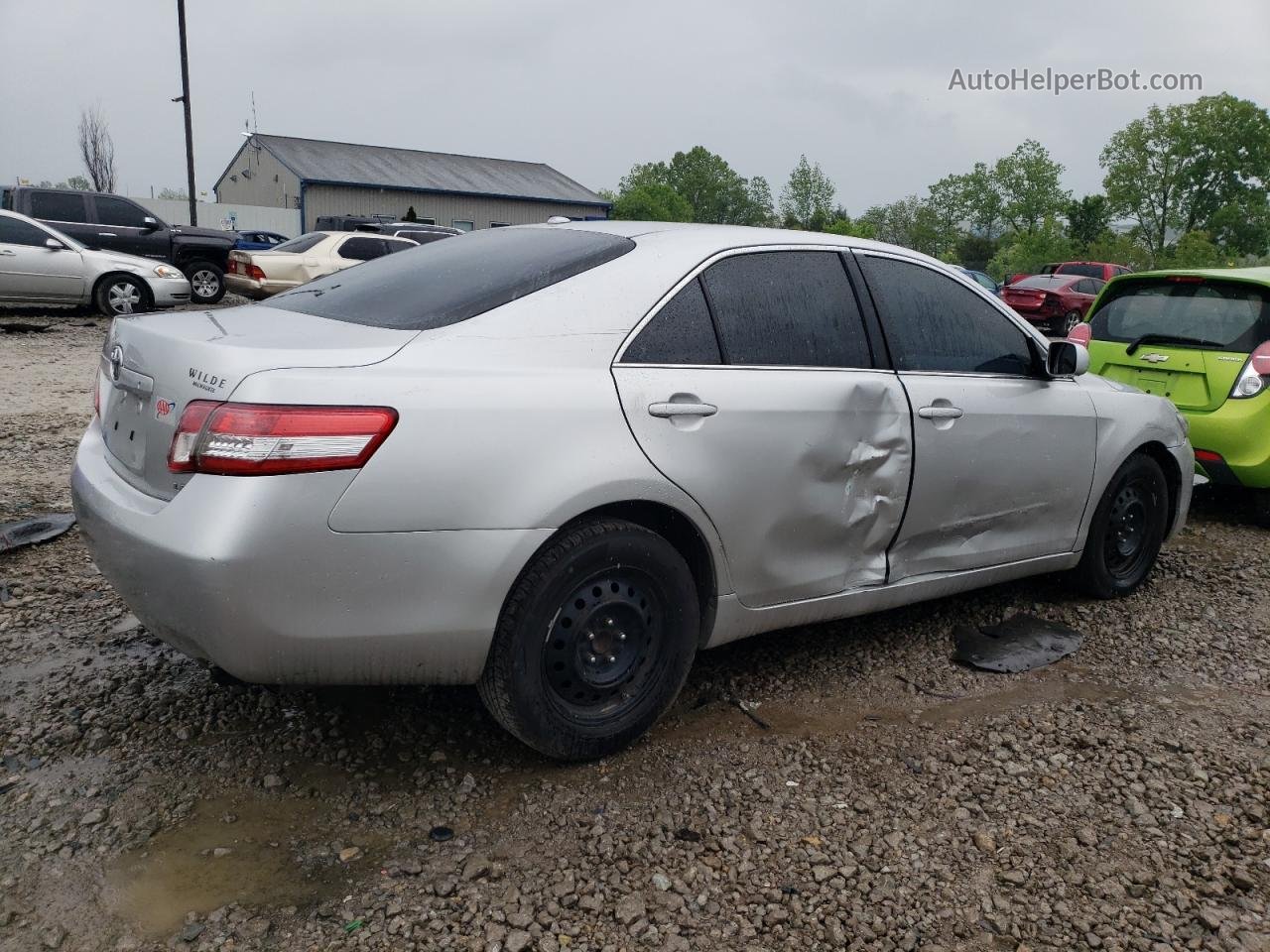 2011 Toyota Camry Base Silver vin: 4T1BF3EKXBU605525