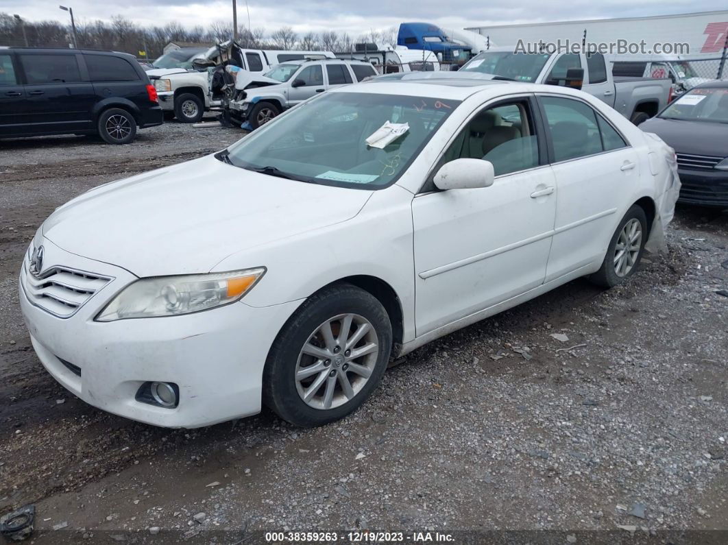 2011 Toyota Camry Xle White vin: 4T1BF3EKXBU643689