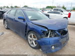 2011 Toyota Camry Se Blue vin: 4T1BF3EKXBU660279