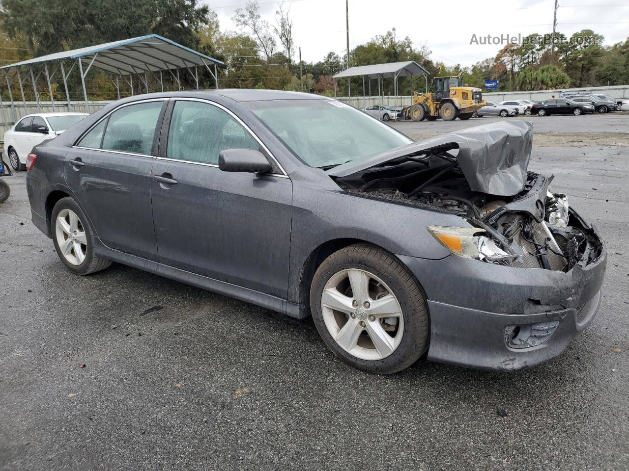 2011 Toyota Camry Base Серый vin: 4T1BF3EKXBU673288