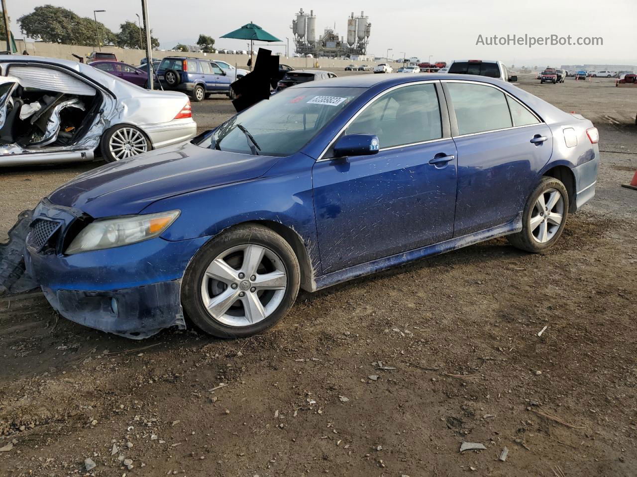 2011 Toyota Camry Base Синий vin: 4T1BF3EKXBU702188