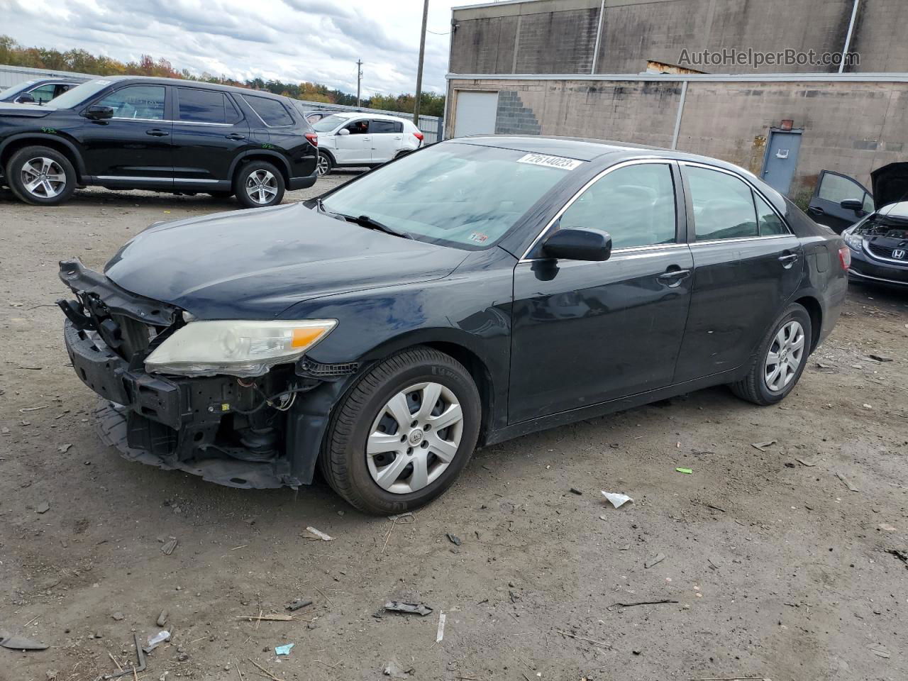 2011 Toyota Camry Base Черный vin: 4T1BF3EKXBU703146