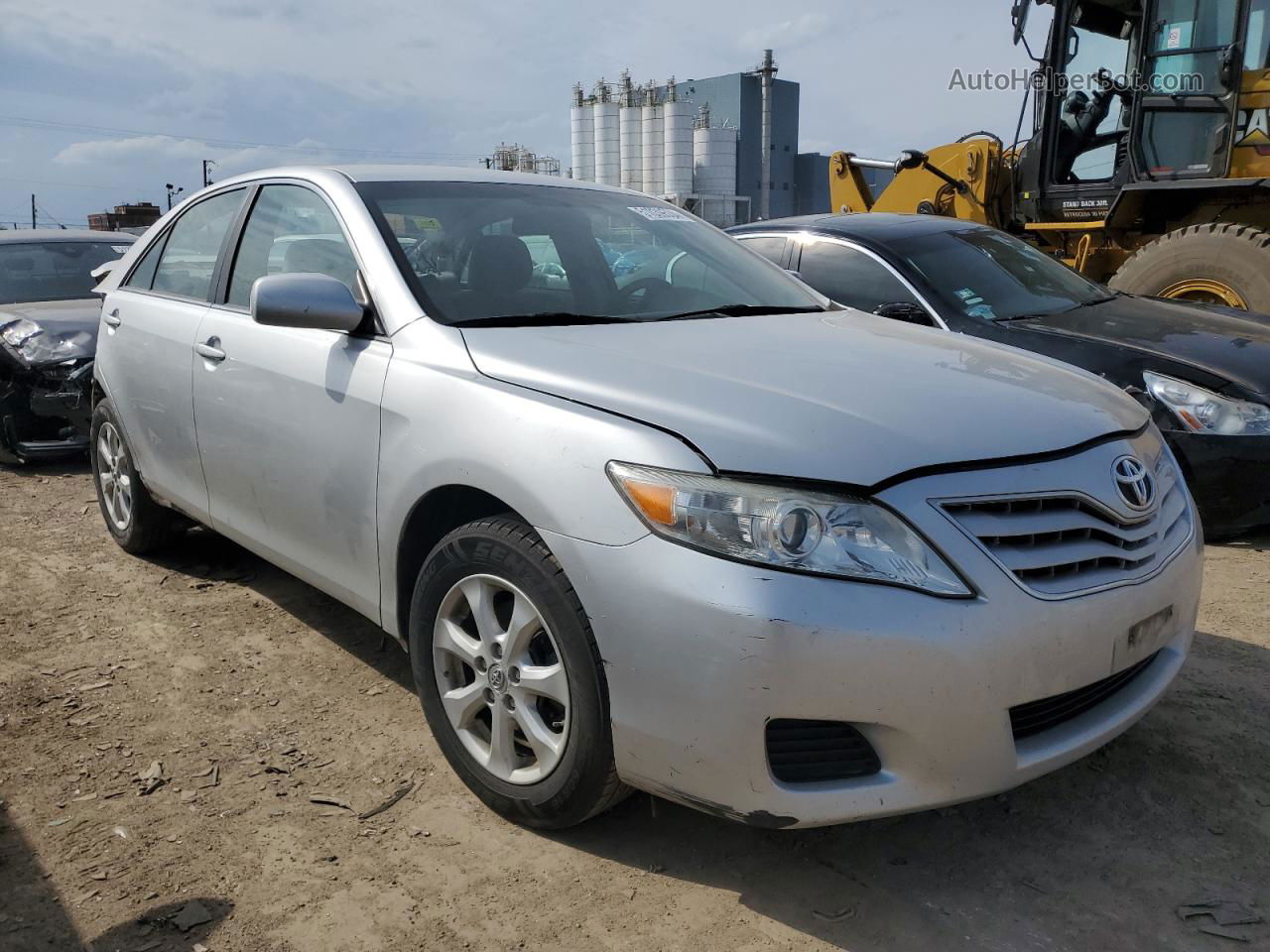 2011 Toyota Camry Base Silver vin: 4T1BF3EKXBU721887