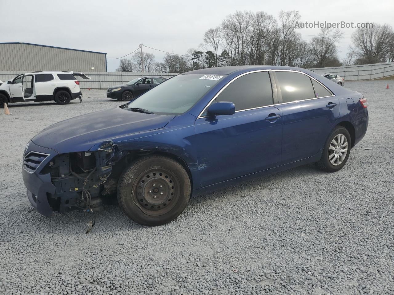 2011 Toyota Camry Base Blue vin: 4T1BF3EKXBU742318