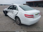 2011 Toyota Camry Xle White vin: 4T1BF3EKXBU746286