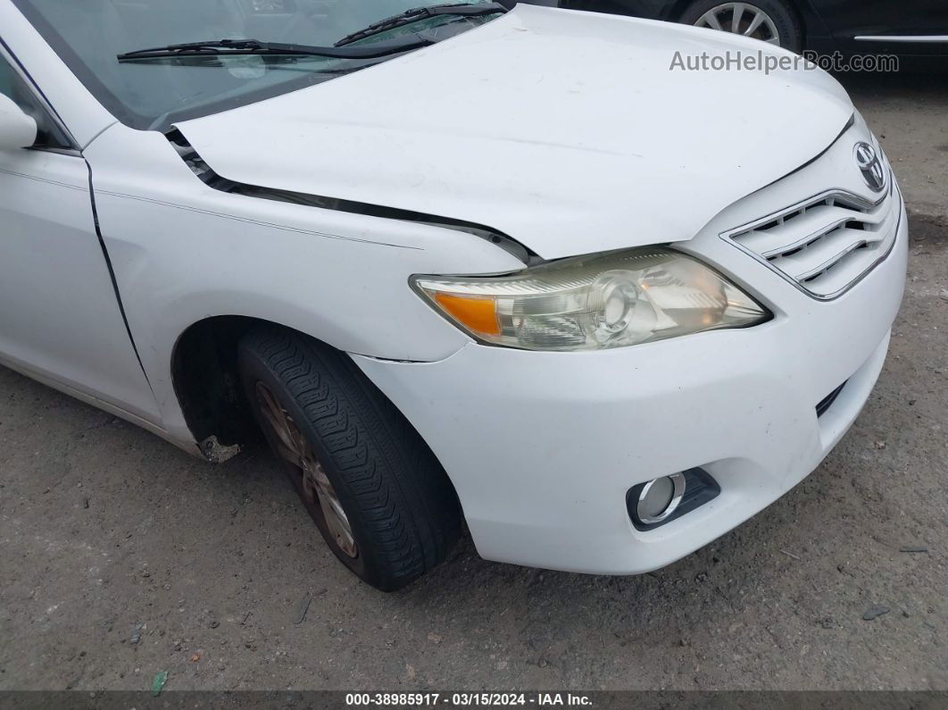 2011 Toyota Camry Xle White vin: 4T1BF3EKXBU746286