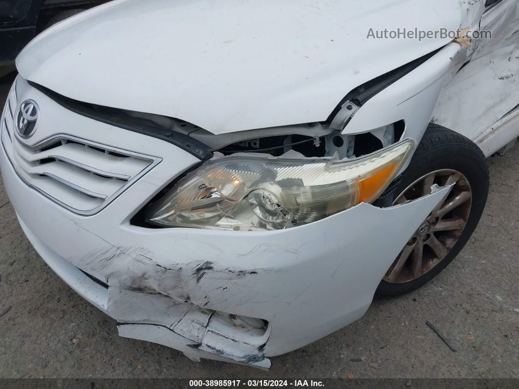 2011 Toyota Camry Xle White vin: 4T1BF3EKXBU746286