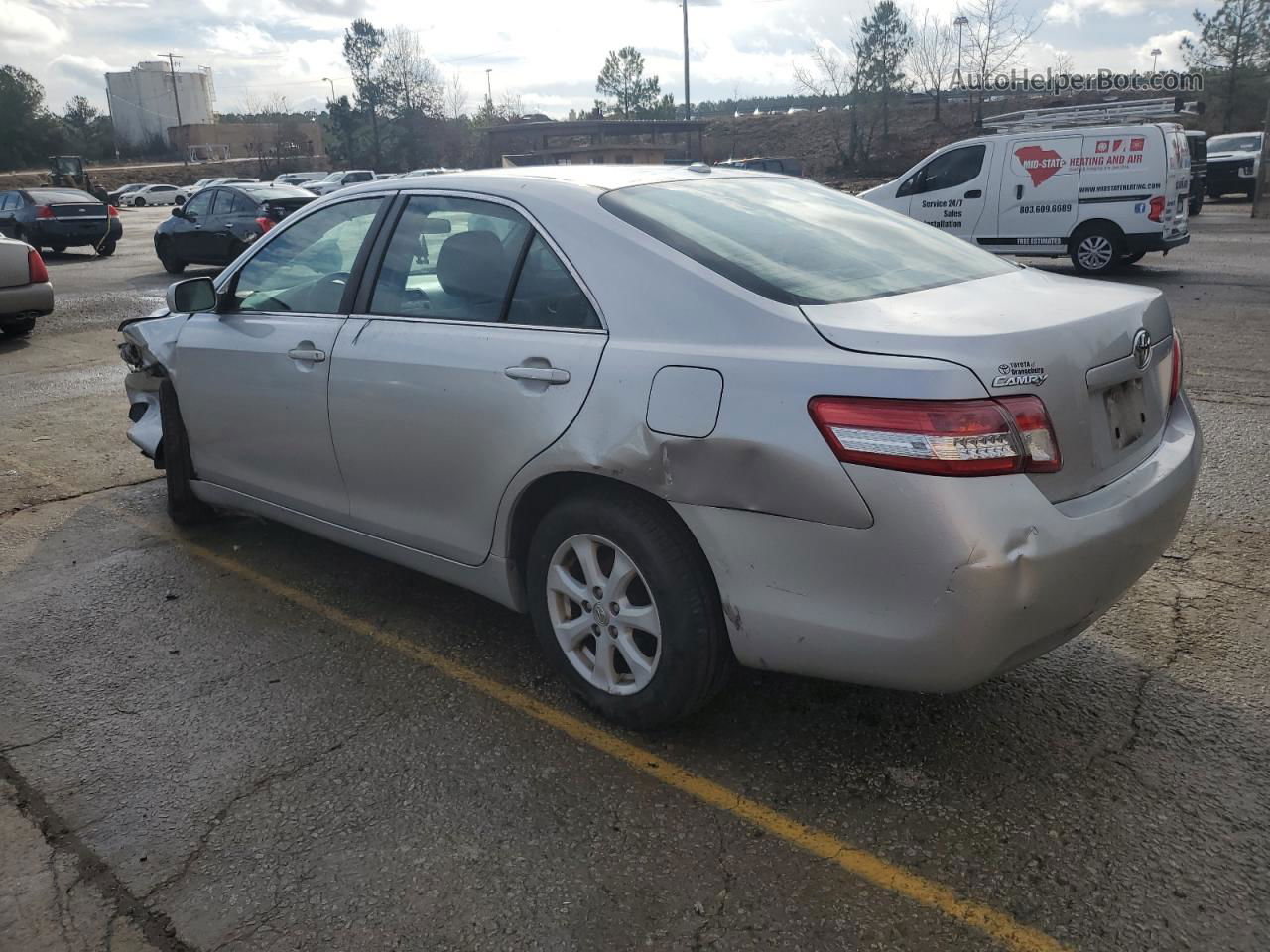 2011 Toyota Camry Base Silver vin: 4T1BF3EKXBU753271