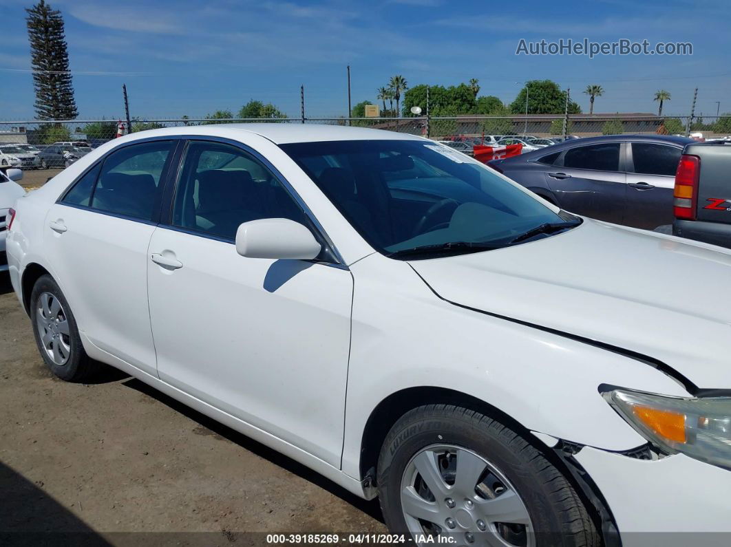 2011 Toyota Camry   White vin: 4T1BF3EKXBU756753