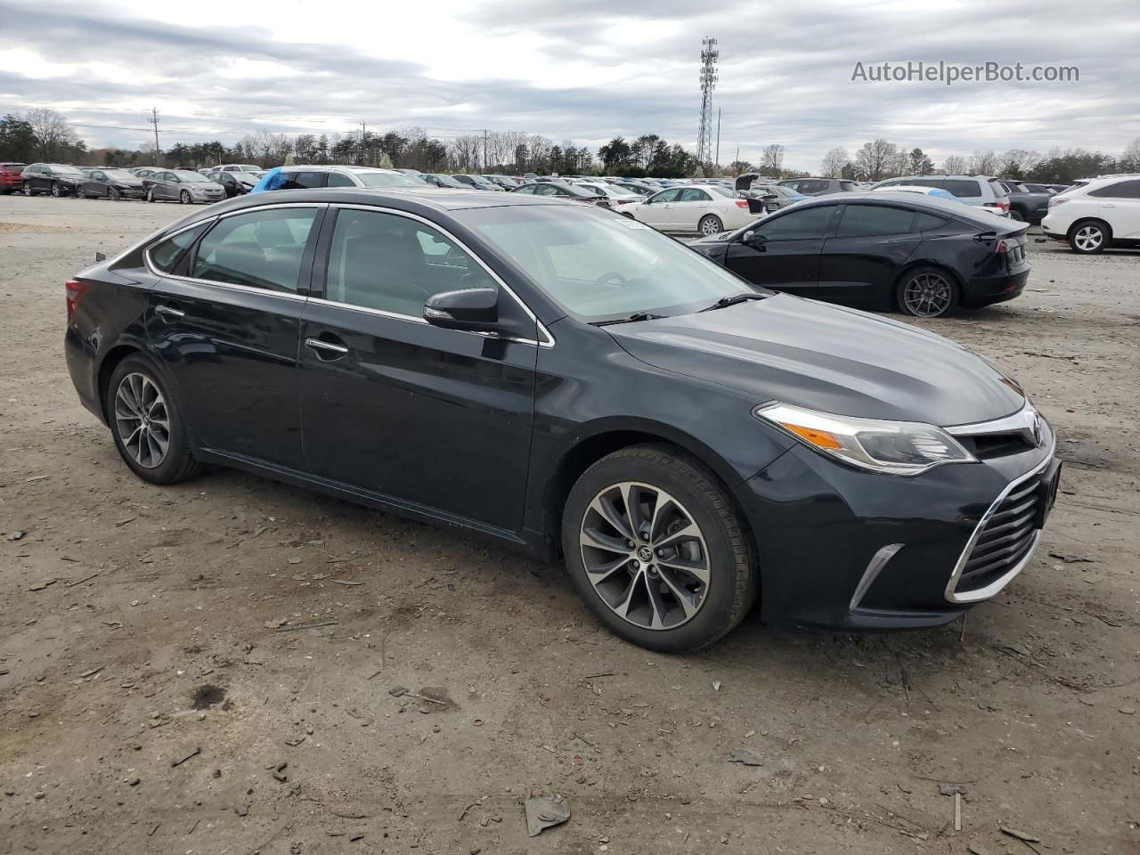 2016 Toyota Avalon Xle Black vin: 4T1BK1EB0GU207263