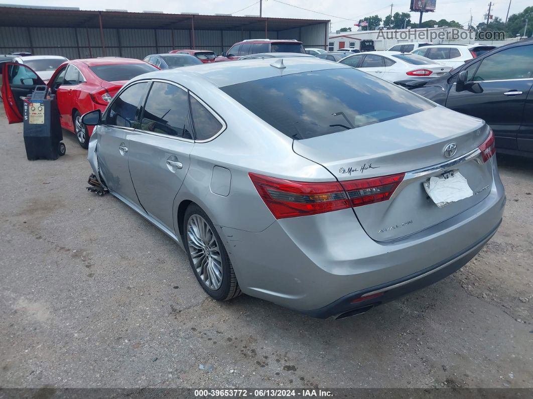 2016 Toyota Avalon Limited Silver vin: 4T1BK1EB0GU208199