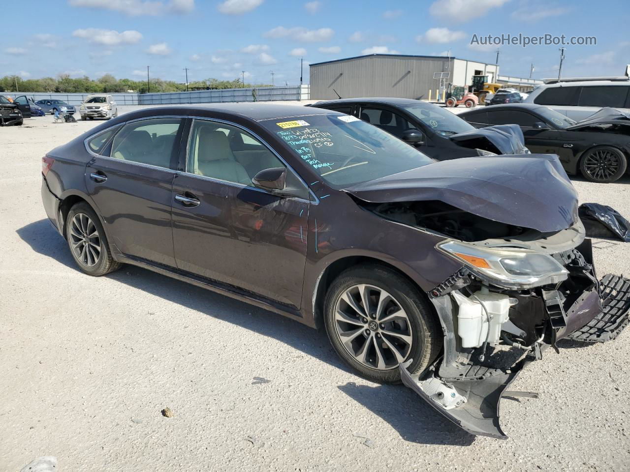 2016 Toyota Avalon Xle Maroon vin: 4T1BK1EB0GU210910