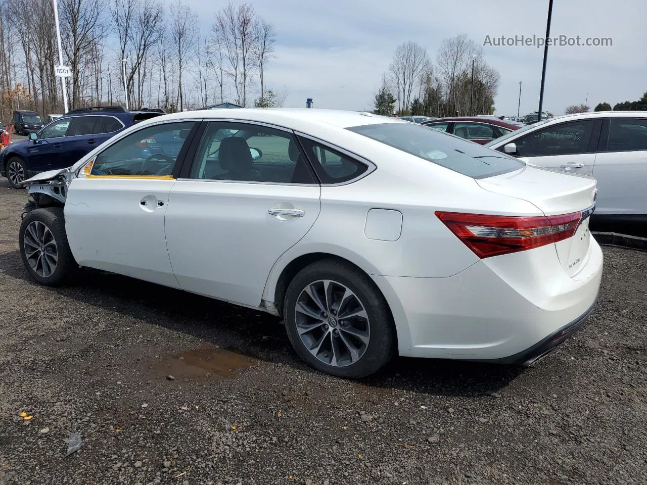 2016 Toyota Avalon Xle White vin: 4T1BK1EB0GU210986