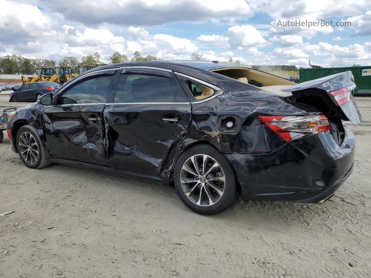 2016 Toyota Avalon Xle Черный vin: 4T1BK1EB0GU214407