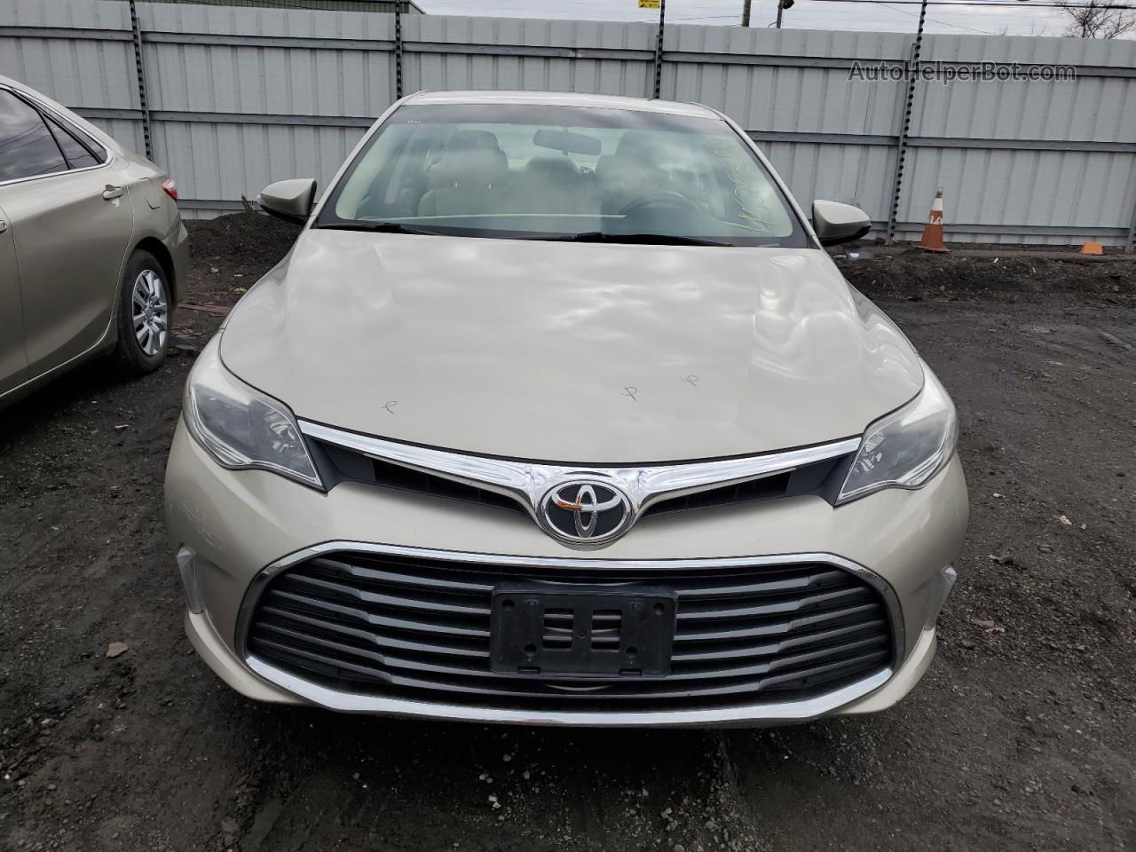 2016 Toyota Avalon Xle Бежевый vin: 4T1BK1EB0GU230820