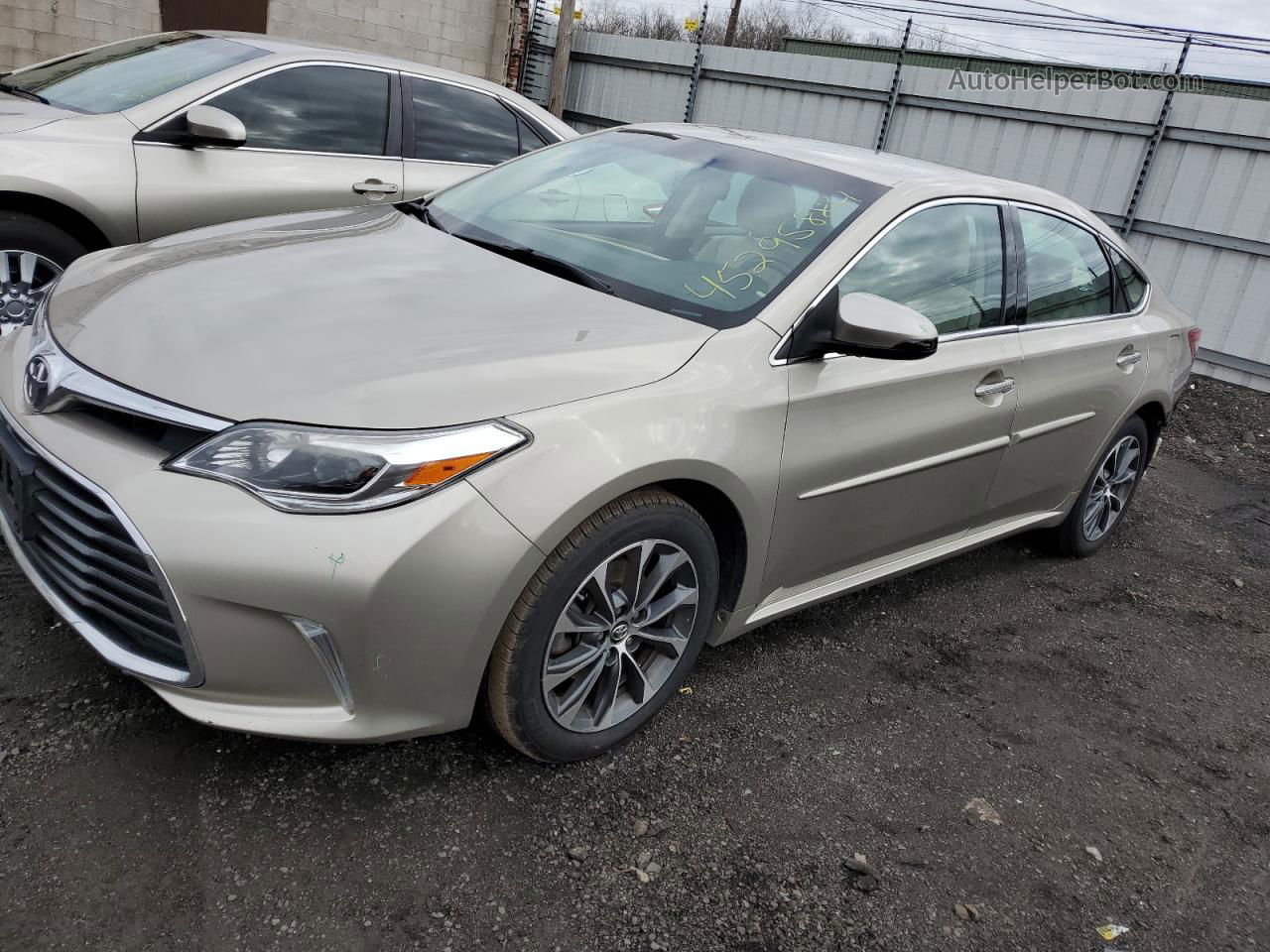 2016 Toyota Avalon Xle Бежевый vin: 4T1BK1EB0GU230820