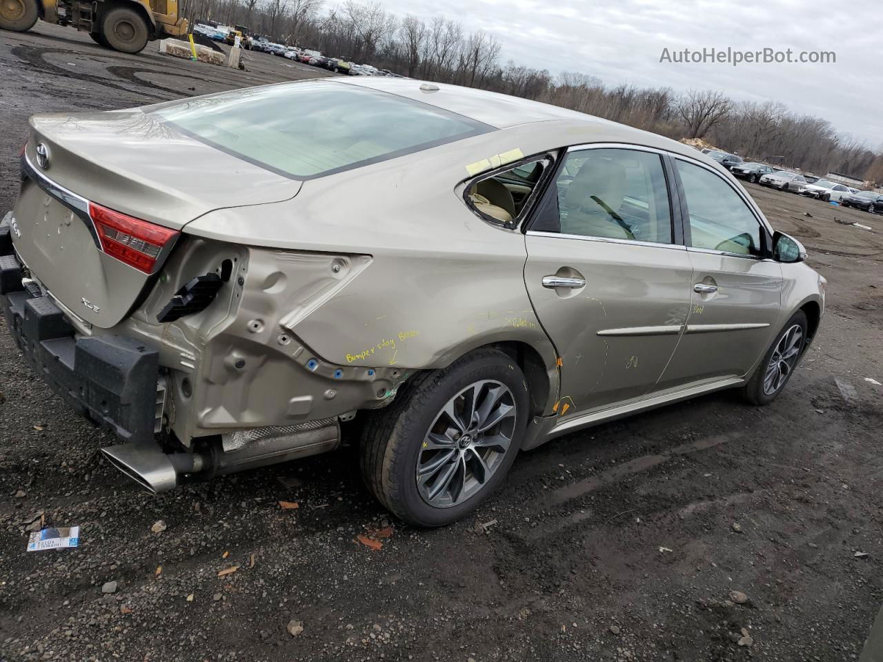 2016 Toyota Avalon Xle Бежевый vin: 4T1BK1EB0GU230820