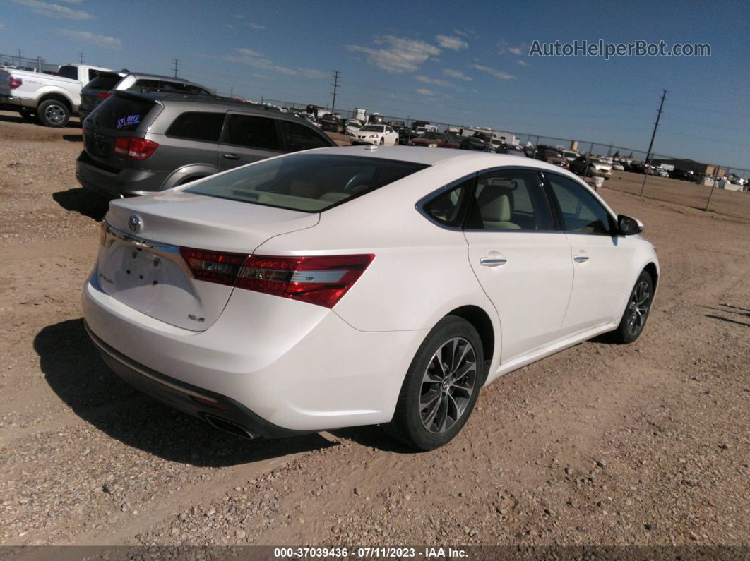 2016 Toyota Avalon Xle Premium White vin: 4T1BK1EB0GU235953