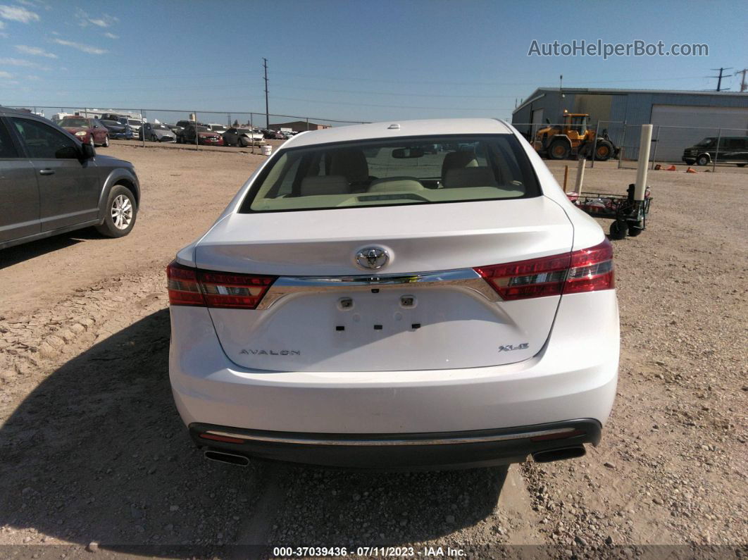 2016 Toyota Avalon Xle Premium White vin: 4T1BK1EB0GU235953