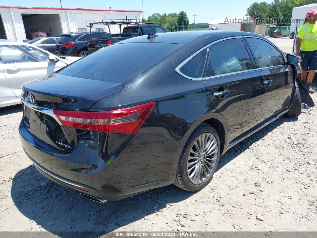 2016 Toyota Avalon Limited Black vin: 4T1BK1EB1GU195687