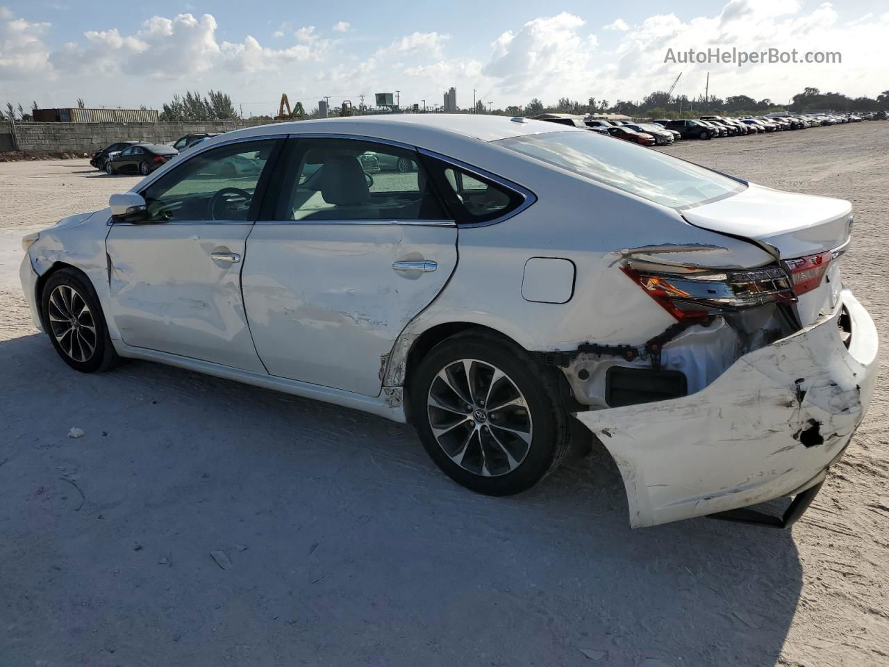 2016 Toyota Avalon Xle White vin: 4T1BK1EB1GU201519