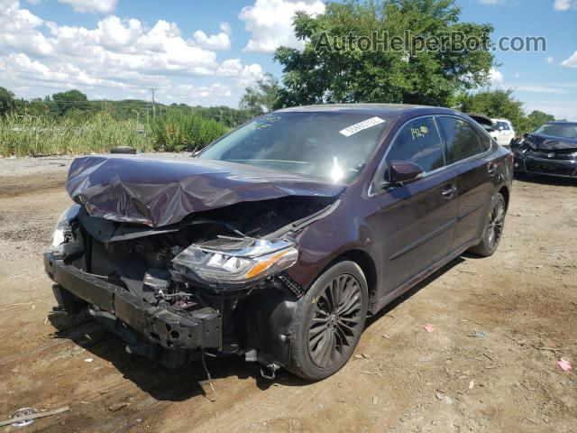 2016 Toyota Avalon Xle Maroon vin: 4T1BK1EB1GU206347