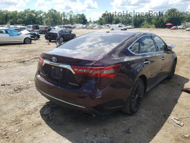 2016 Toyota Avalon Xle Maroon vin: 4T1BK1EB1GU206347