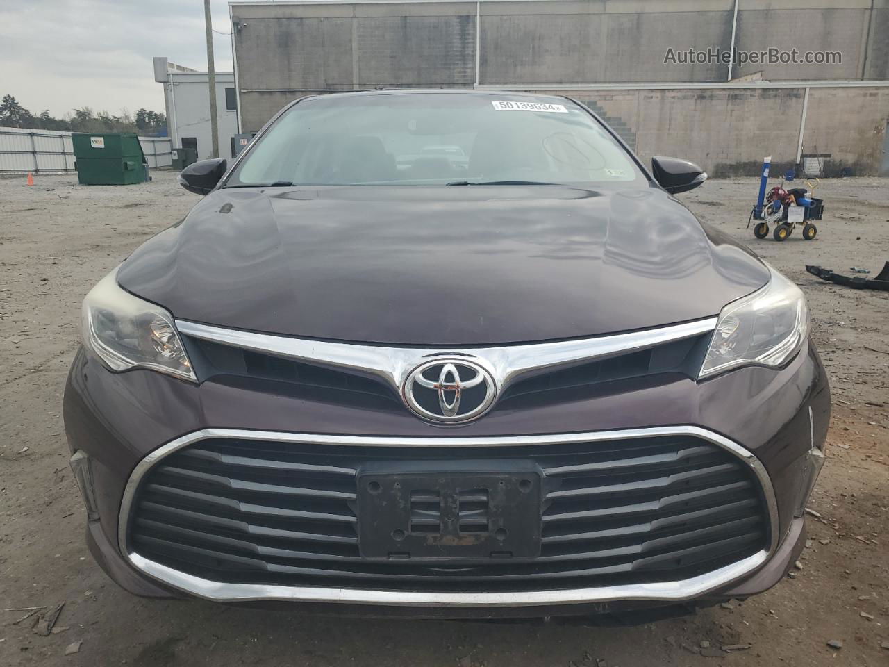 2016 Toyota Avalon Xle Бордовый vin: 4T1BK1EB1GU213878