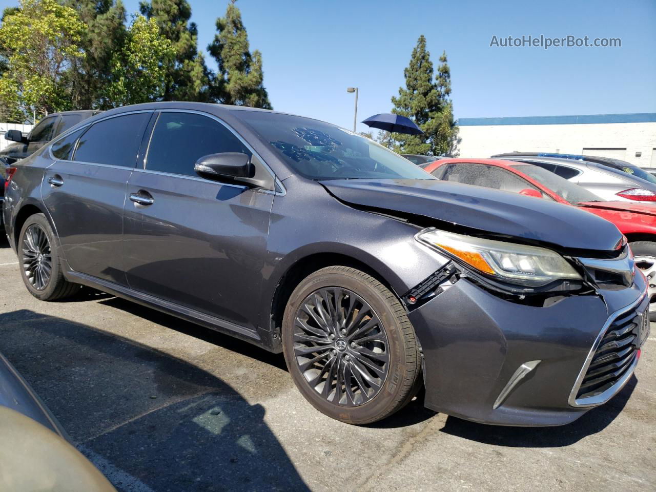 2016 Toyota Avalon Xle Gray vin: 4T1BK1EB1GU222449