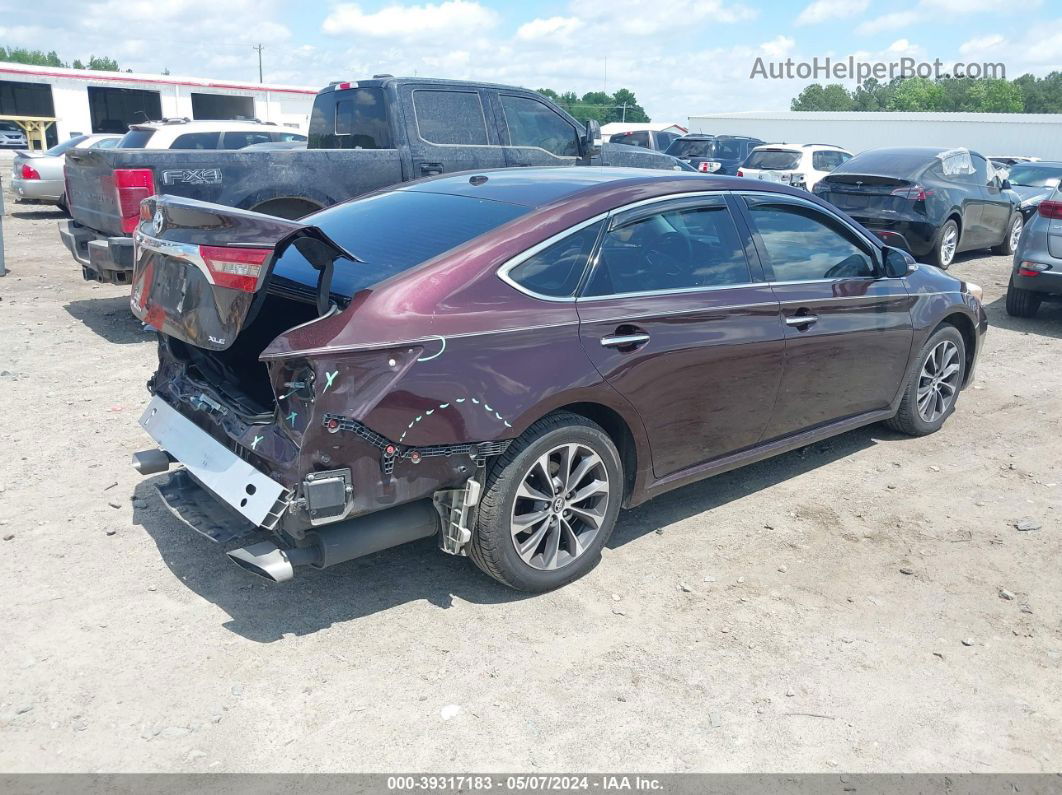 2016 Toyota Avalon Xle Premium Purple vin: 4T1BK1EB1GU223326